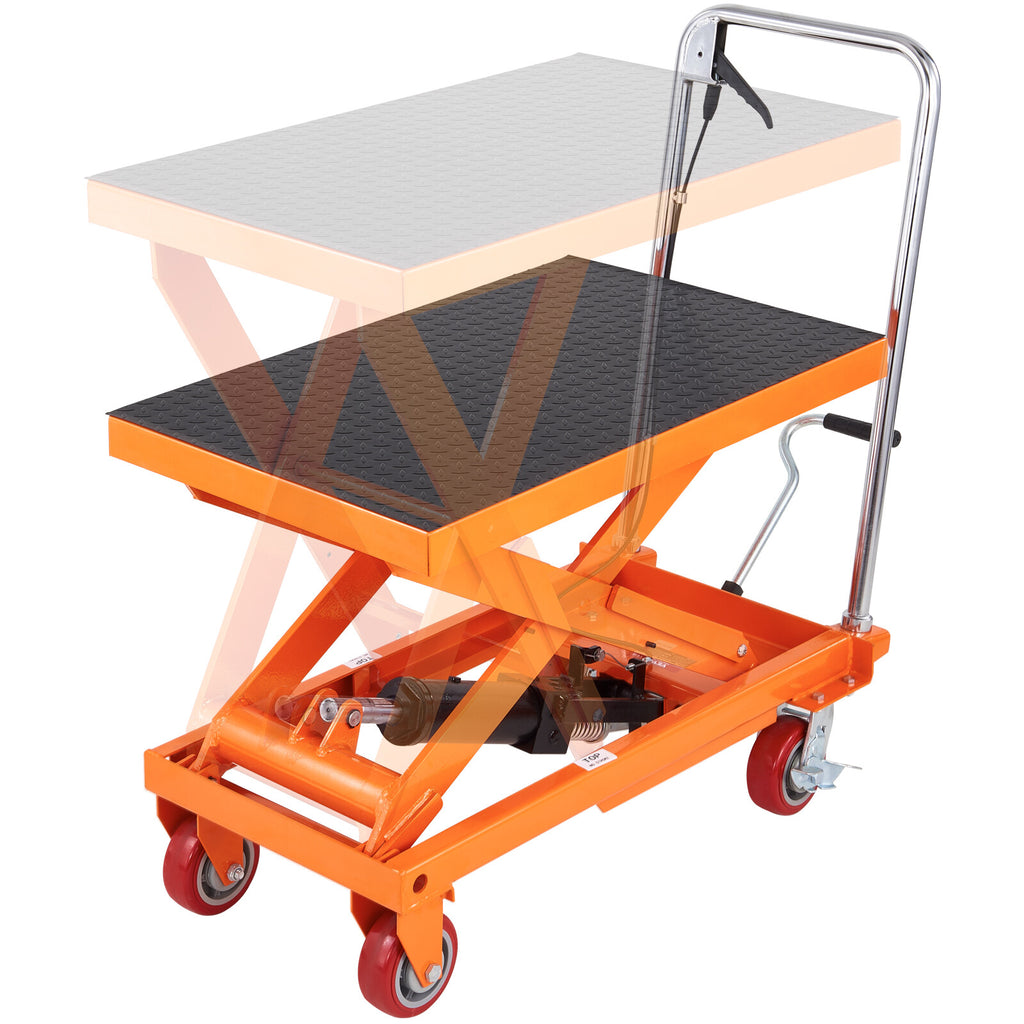 VEVOR 500 kg Hydraulic Scissor Lift Table