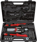 KS Tools 150.9630 Universal Riveting Tool Set, 17 Pieces
