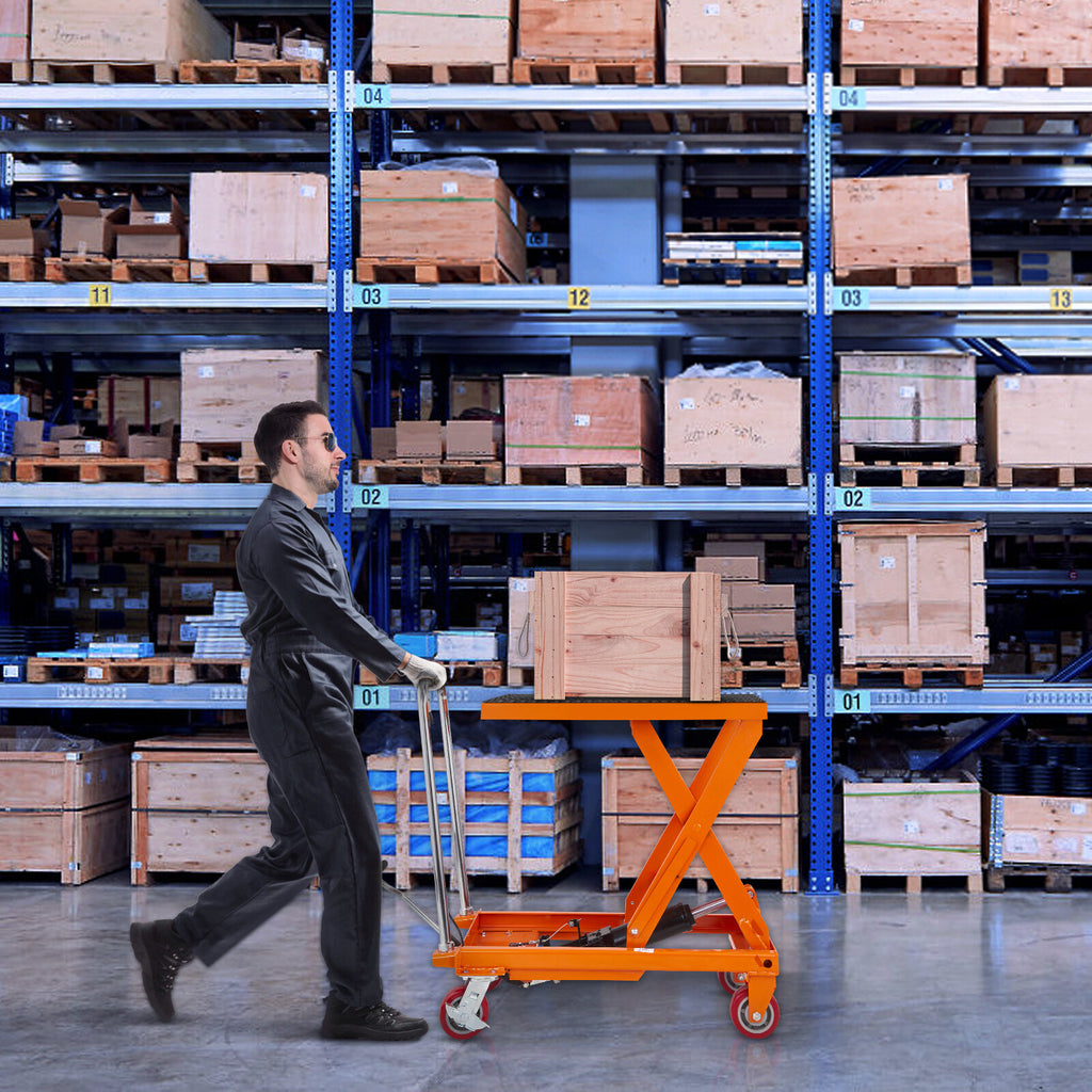 VEVOR 500 kg Hydraulic Scissor Lift Table