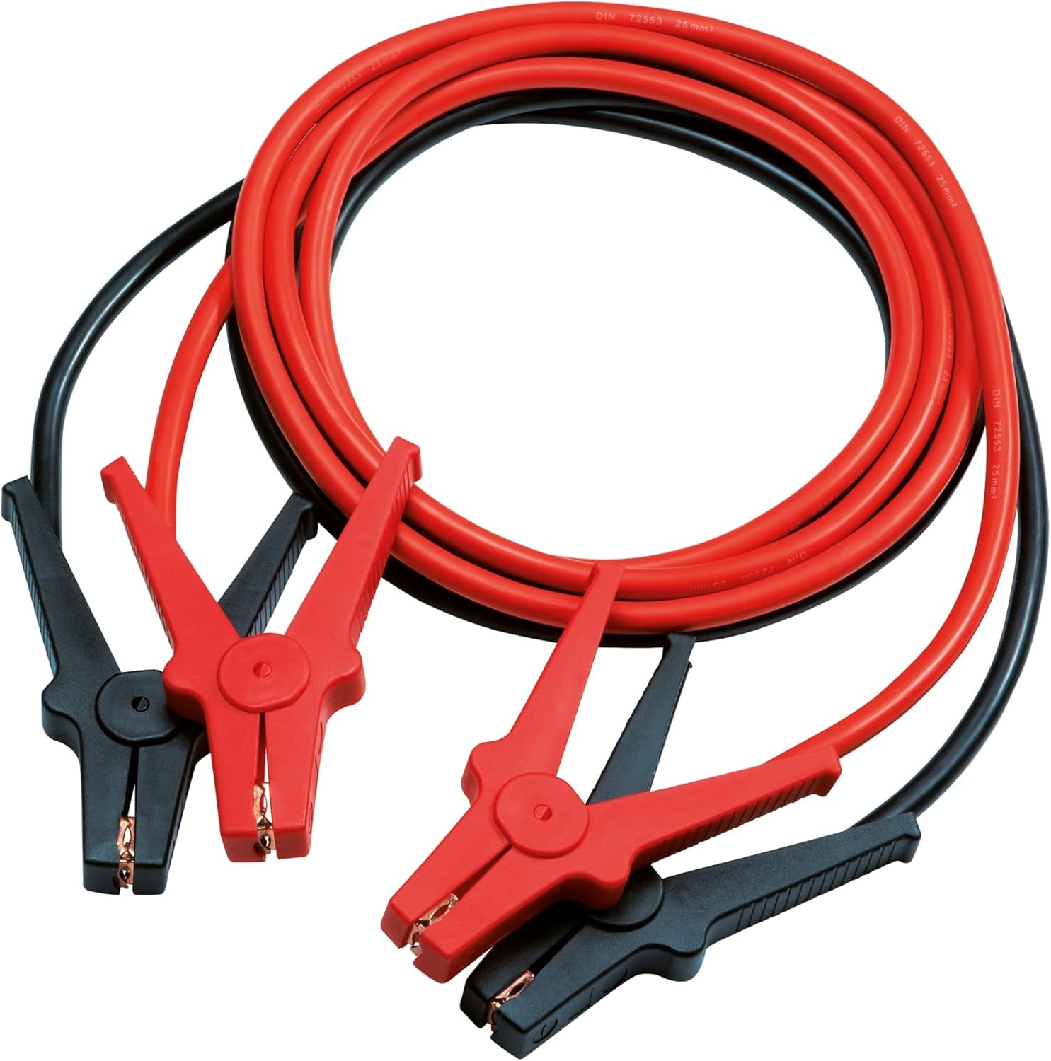 AEG Starthilfekabel Alu-Tec, Für 12 Volt Und 24 Volt, in Aufbewahrungstasche, 2 X 3M, Erfüllt DIN 72553